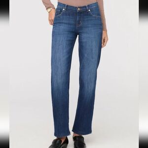 1428 NWT Duer Performance Denim Mid Rise Straight - Blue Cascade 31x30